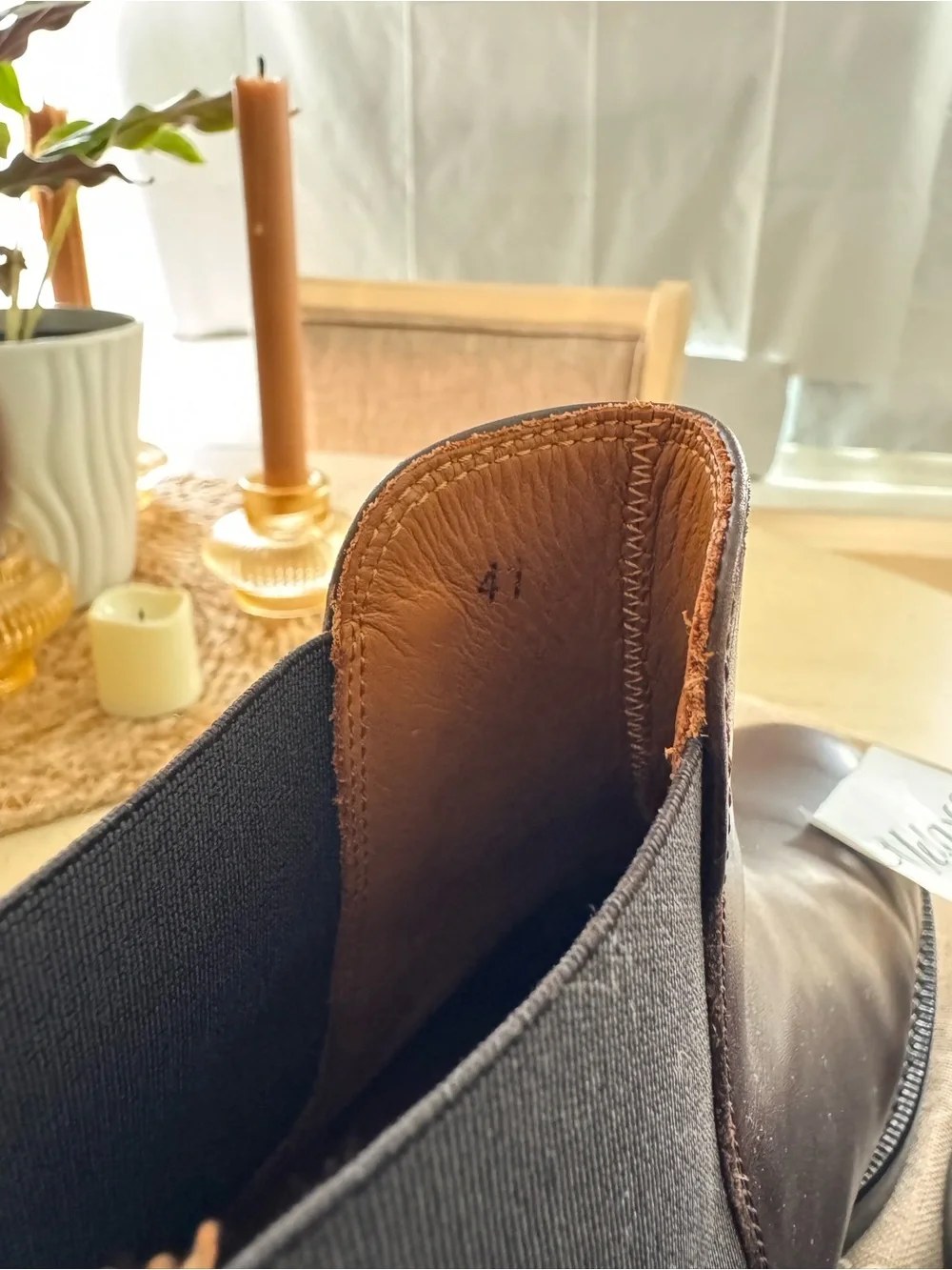 Men's Chelsea Boots — Black Leather